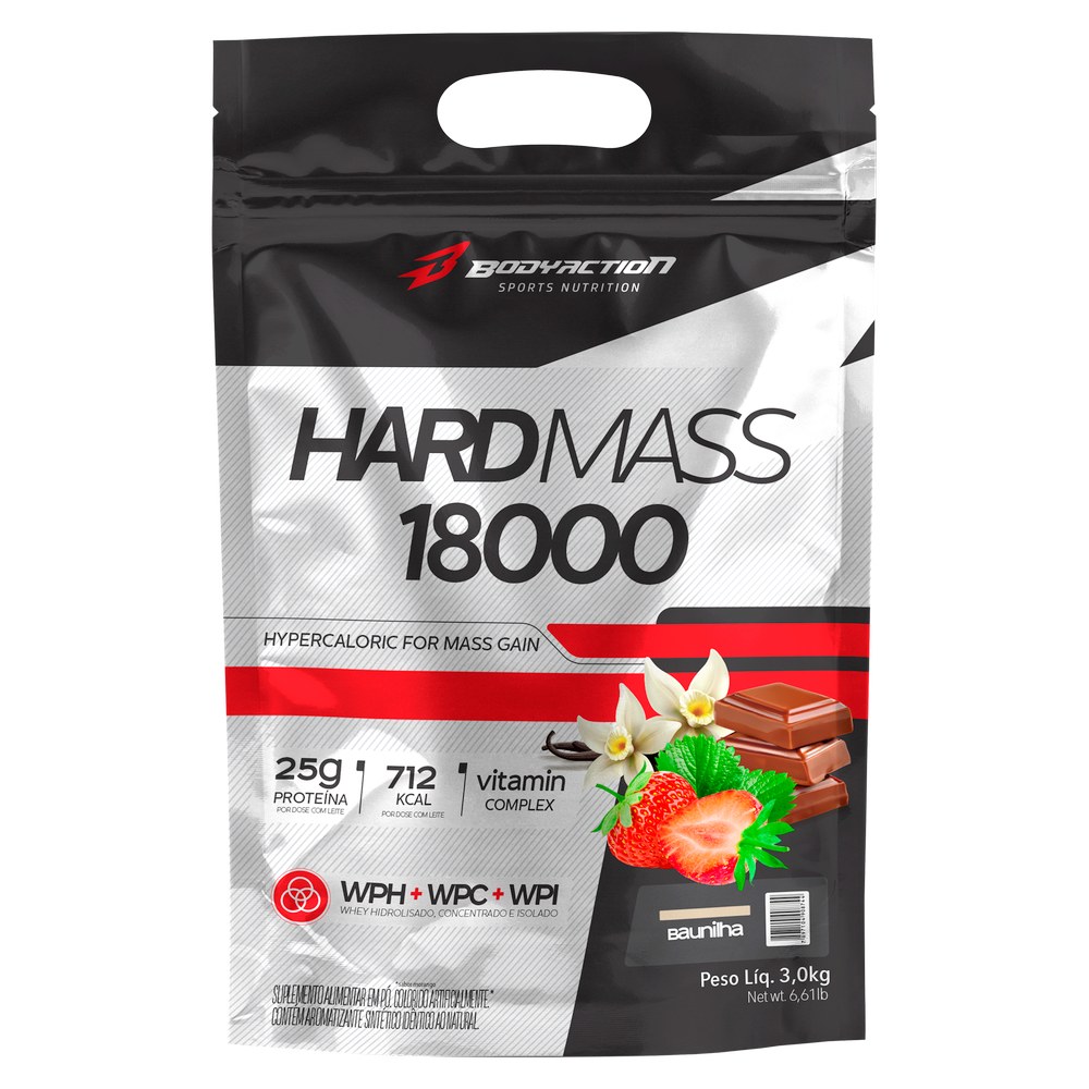Hard Mass 3kg Baunilha Body Action