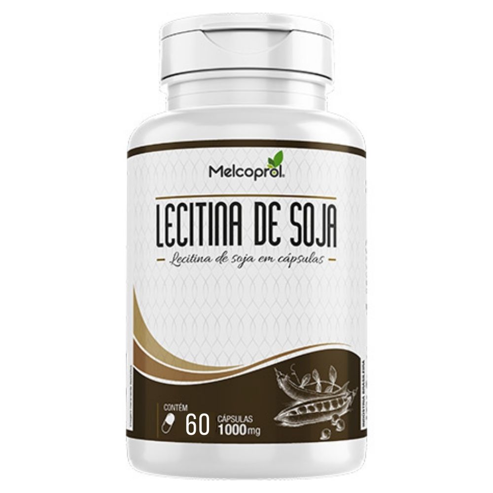Lecitina de Soja 1000mg 60 cápsulas Melcoprol