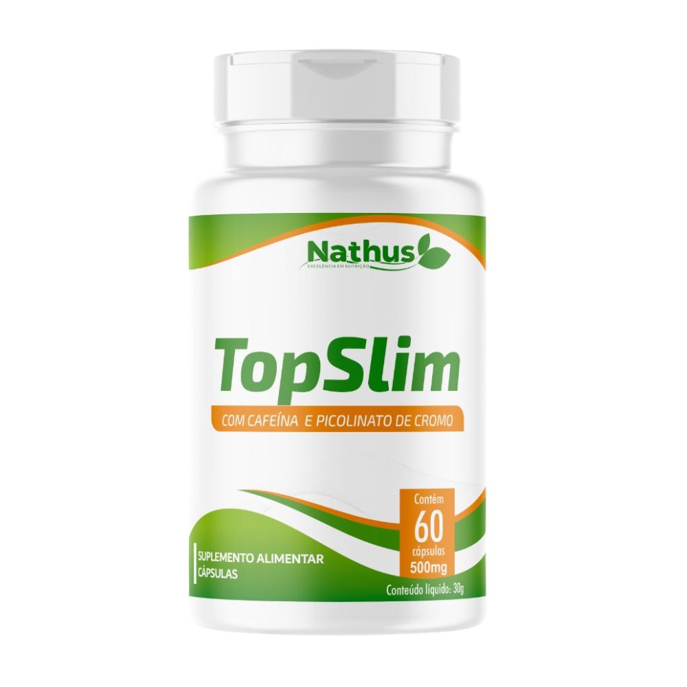 Top Slim 500mg 60 cápsulas Nathus