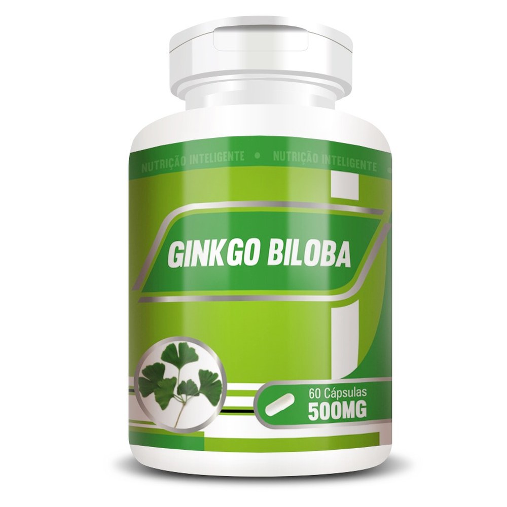 Ginkgo Biloba 500mg 60 cápsulas RN Suplementos