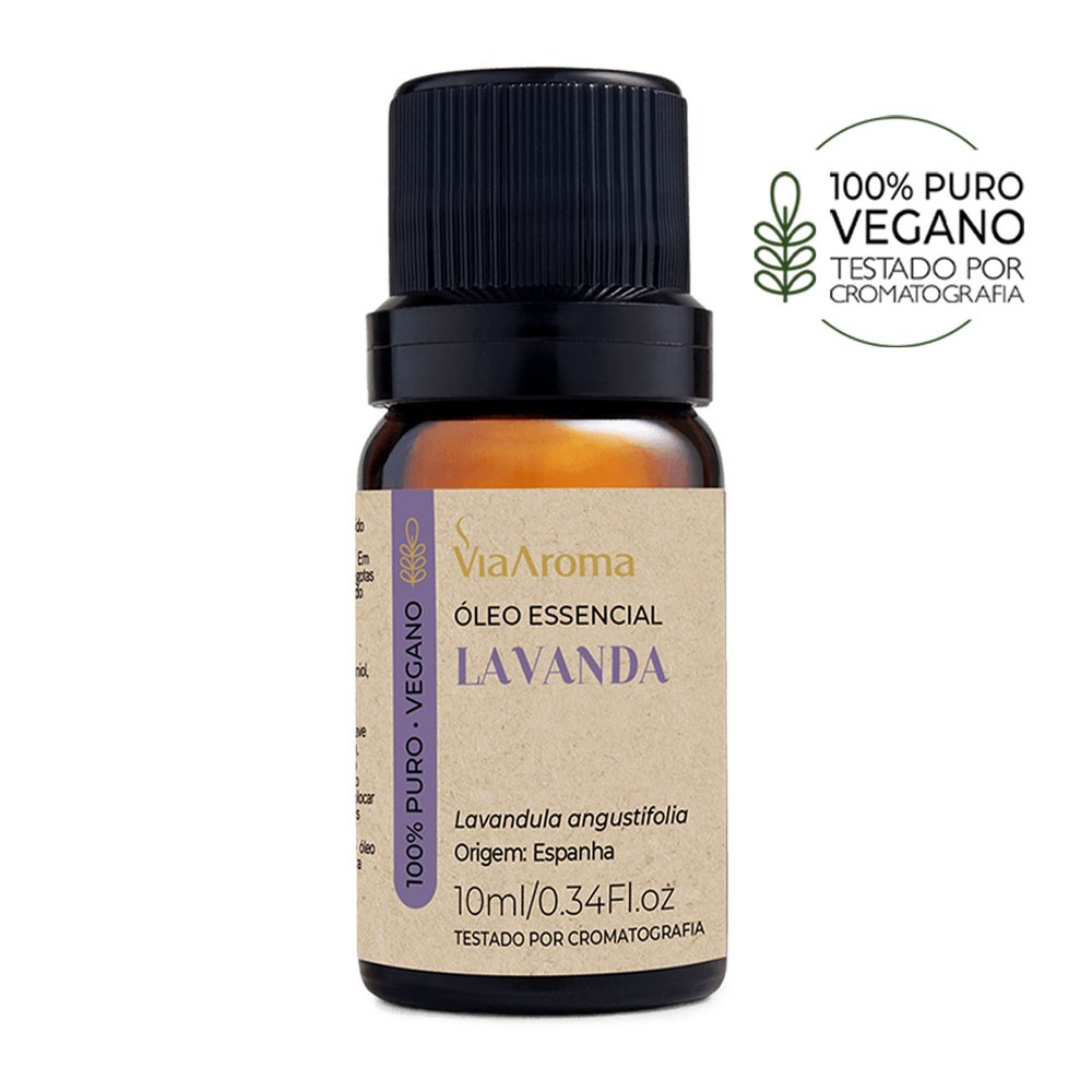 Oleo Essencial Lavanda 10ml Via Aroma