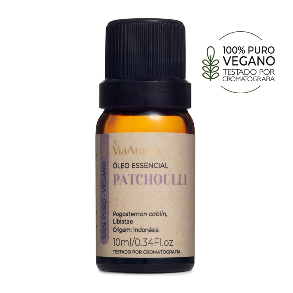 Oleo Essencial Patchoulli 10ml Via Aroma