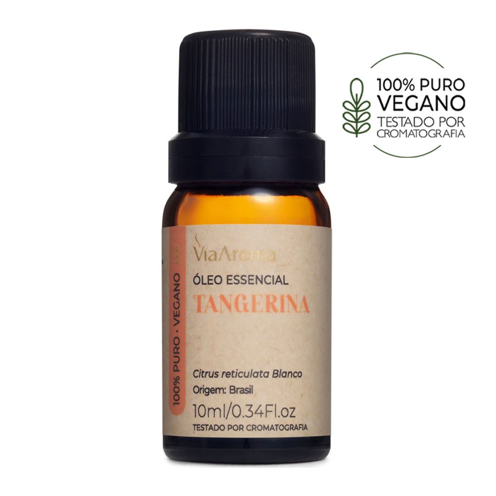 Oleo Essencial Tangerina 10ml Via Aroma