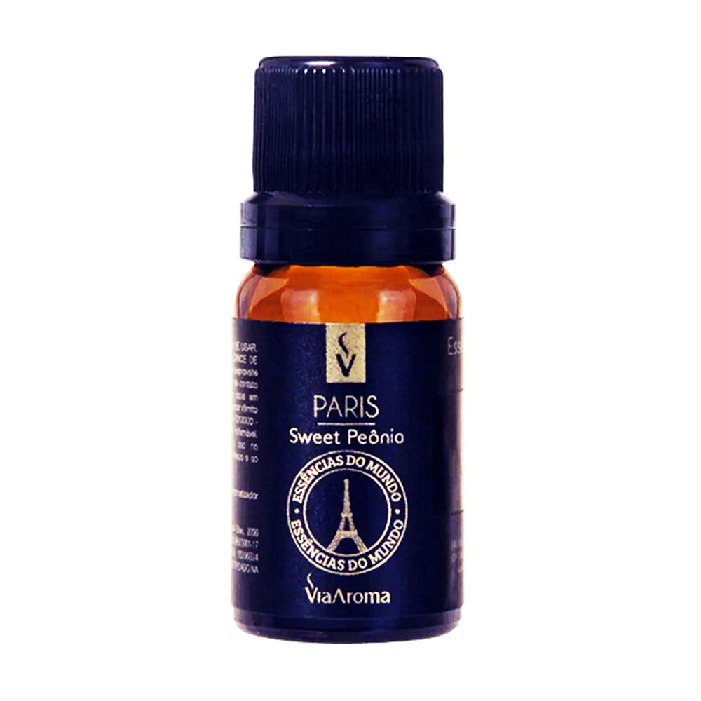Essencia Paris (Com Sweet Peonia) 10ml Via Aroma