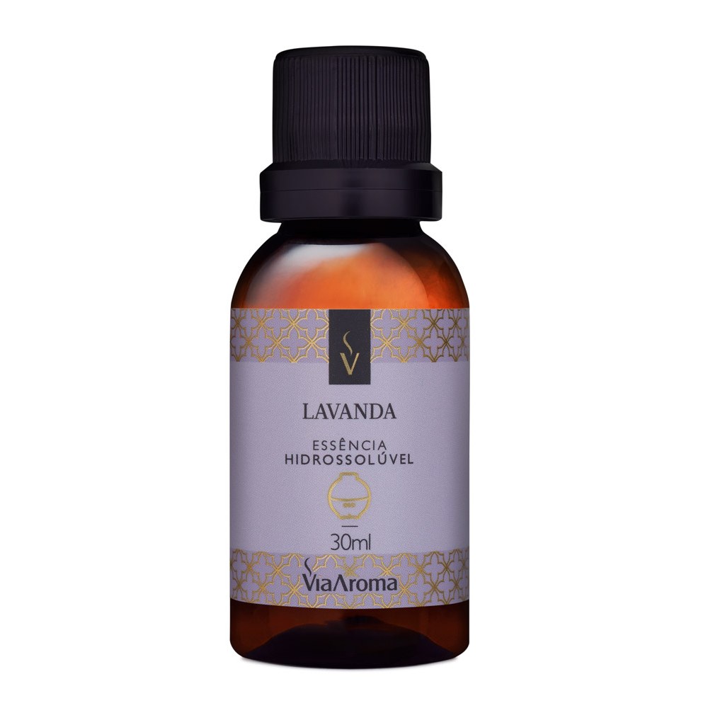 Essencia Hidrossoluvel Lavanda 30ml Via Aroma