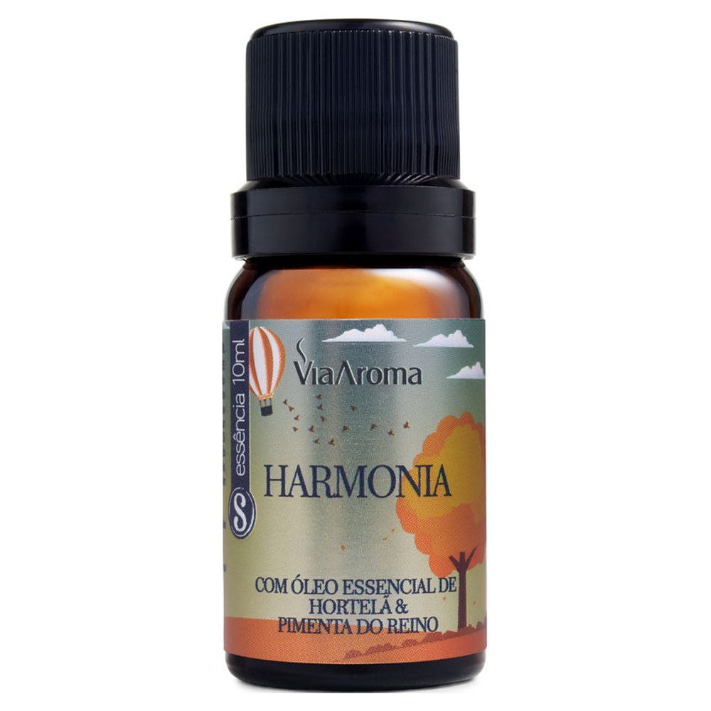Essencia Harmonia (com Hortela e Pimenta do Reino) 10ml Via Aroma