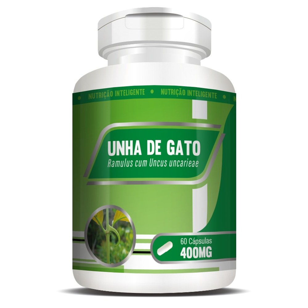 Unha de Gato 500mg 60 cápsulas RN Suplementos