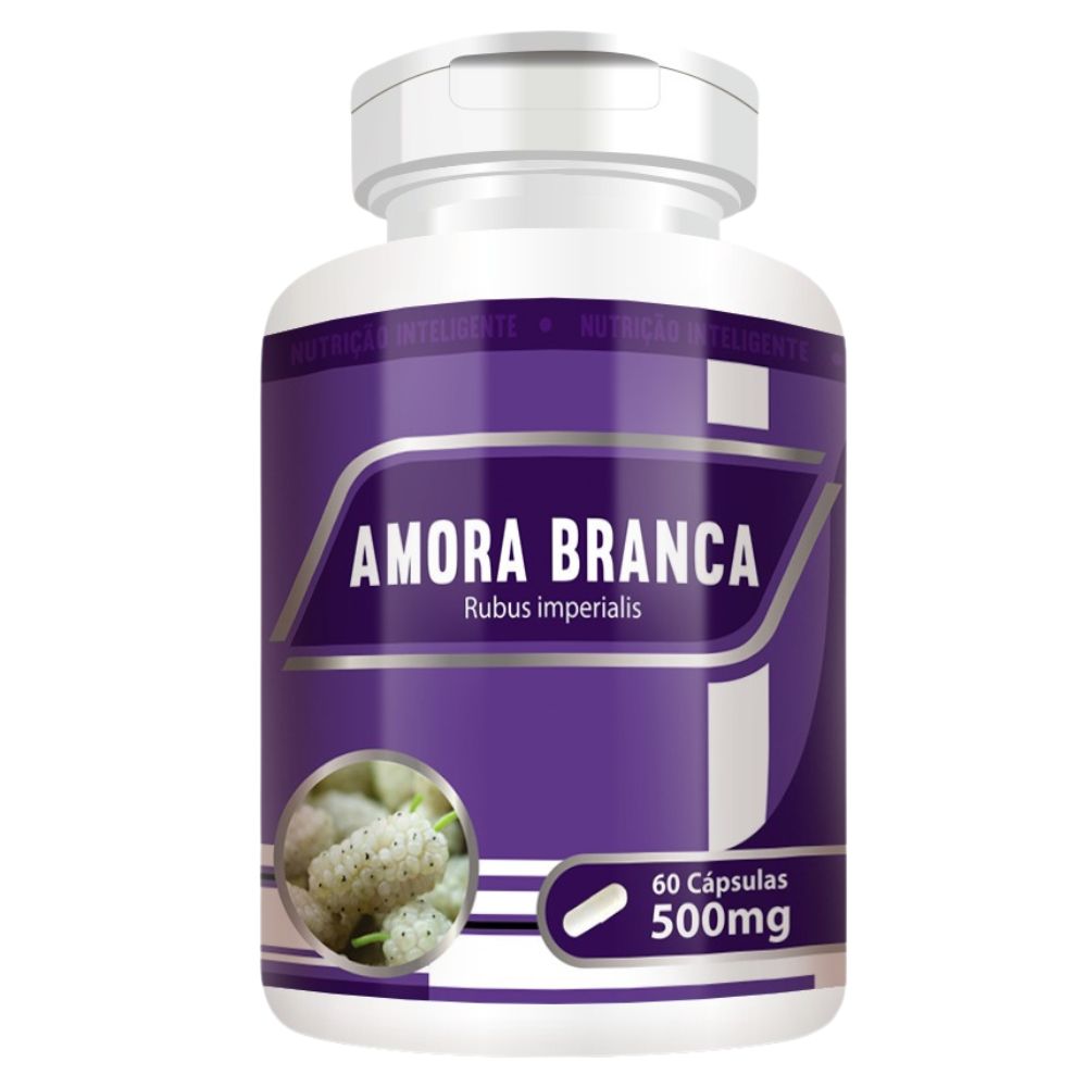 Amora Branca 500mg 60 cápsulas RN Suplementos