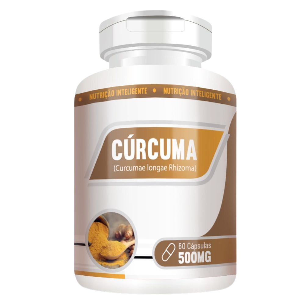 Curcuma 95% Curcumina (65mg Cúrcuma) 500mg 60 cápsulas RN Suplementos