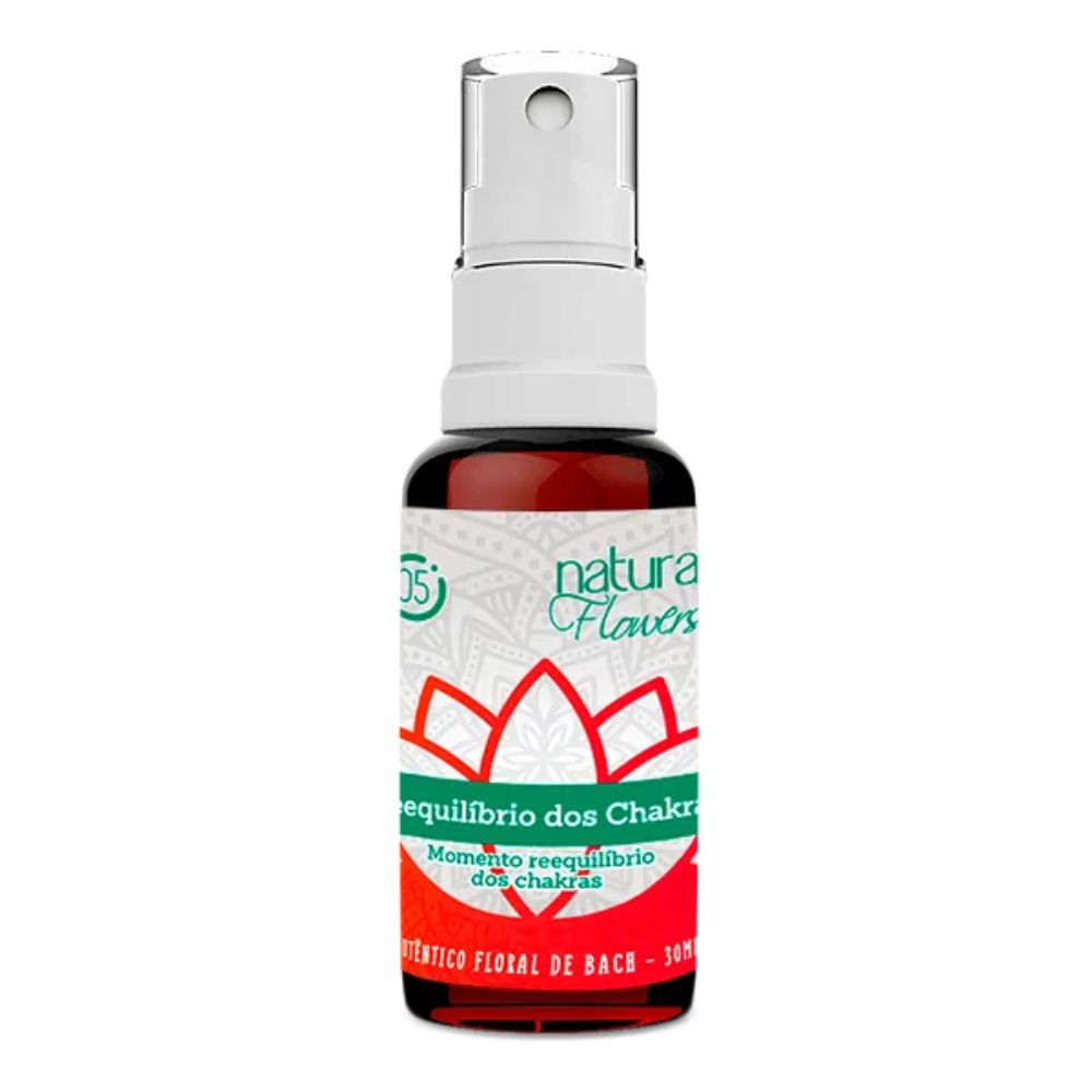 Floral Reequilibrio dos Chakras Spray 30ml Natural Flowers