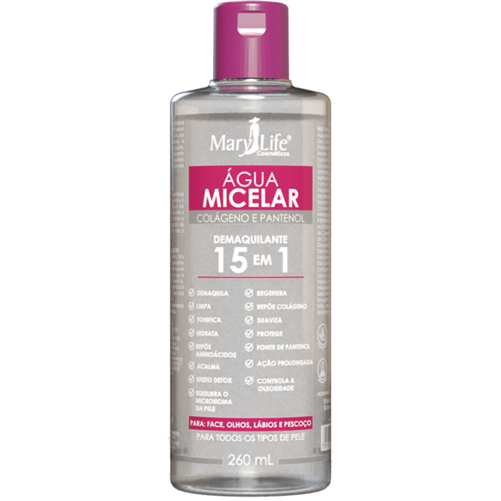 Agua Micelar Demaquilante 260ml Bio Instinto