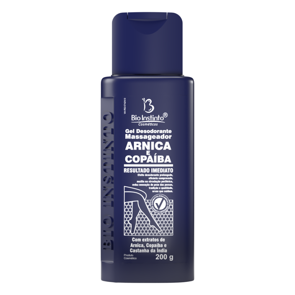 Gel Massageador Arnica e Copaiba 200g Bio Instinto