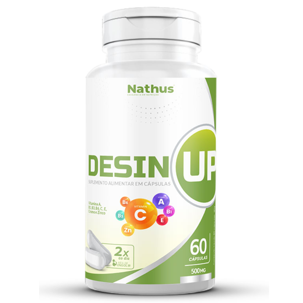 Desin Up 500mg 60 cápsulas Nathus