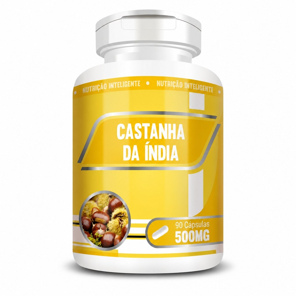 Castanha da India 500mg 90 cápsulas RN Suplementos