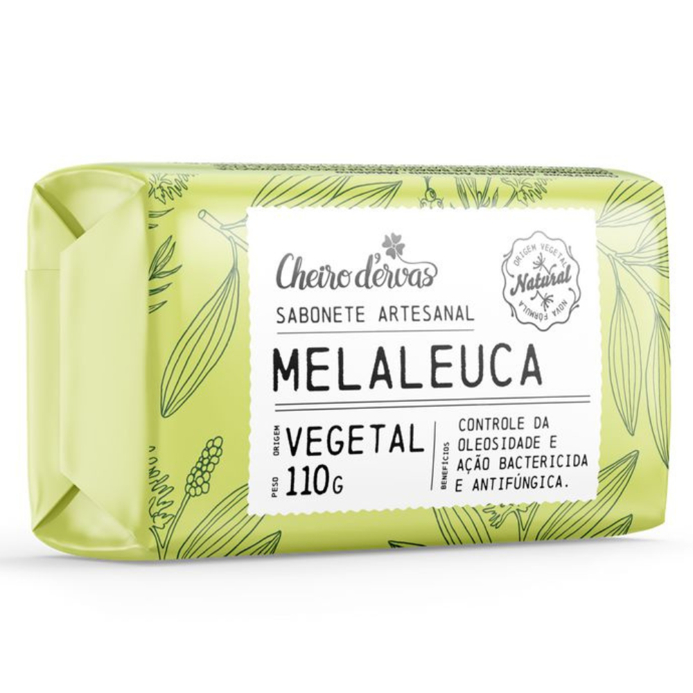 Sabonete Melaleuca Natural 110g Cheiro D'ervas