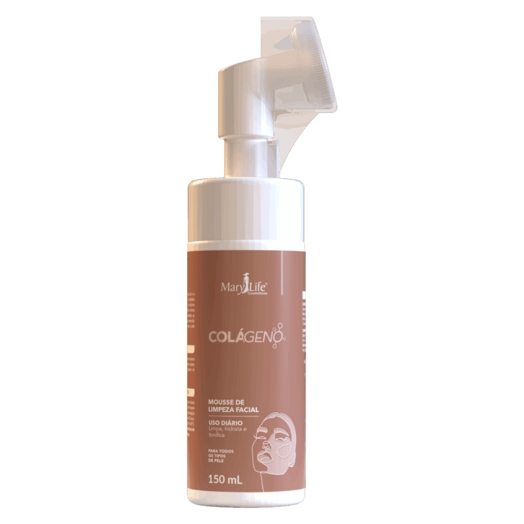 Mousse de Limpeza Facial Colageno 150ml Bio Instinto