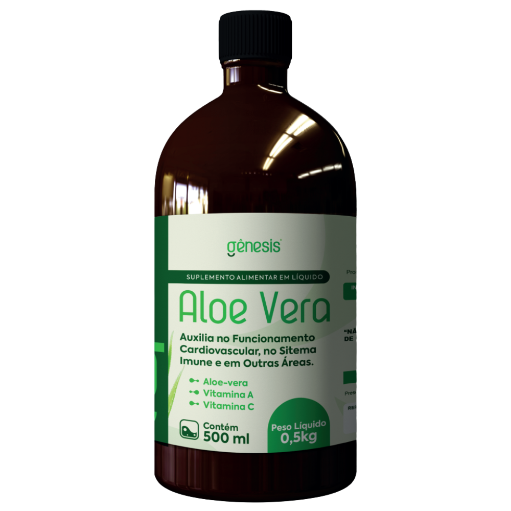 Aloe Vera (Babosa) 500ml Medinfarm - Genesis