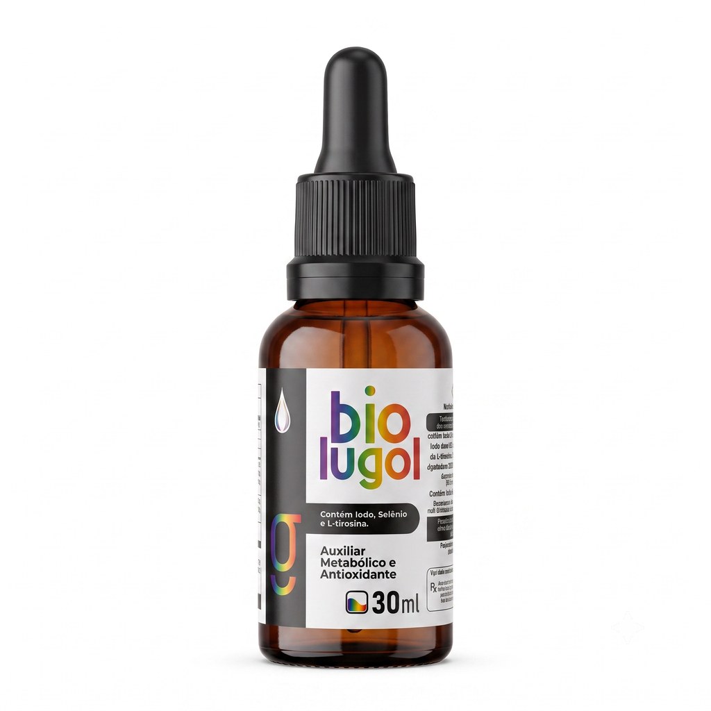 Biolugol - Lugol, Tirosina e Selenio - 30ml Genesis