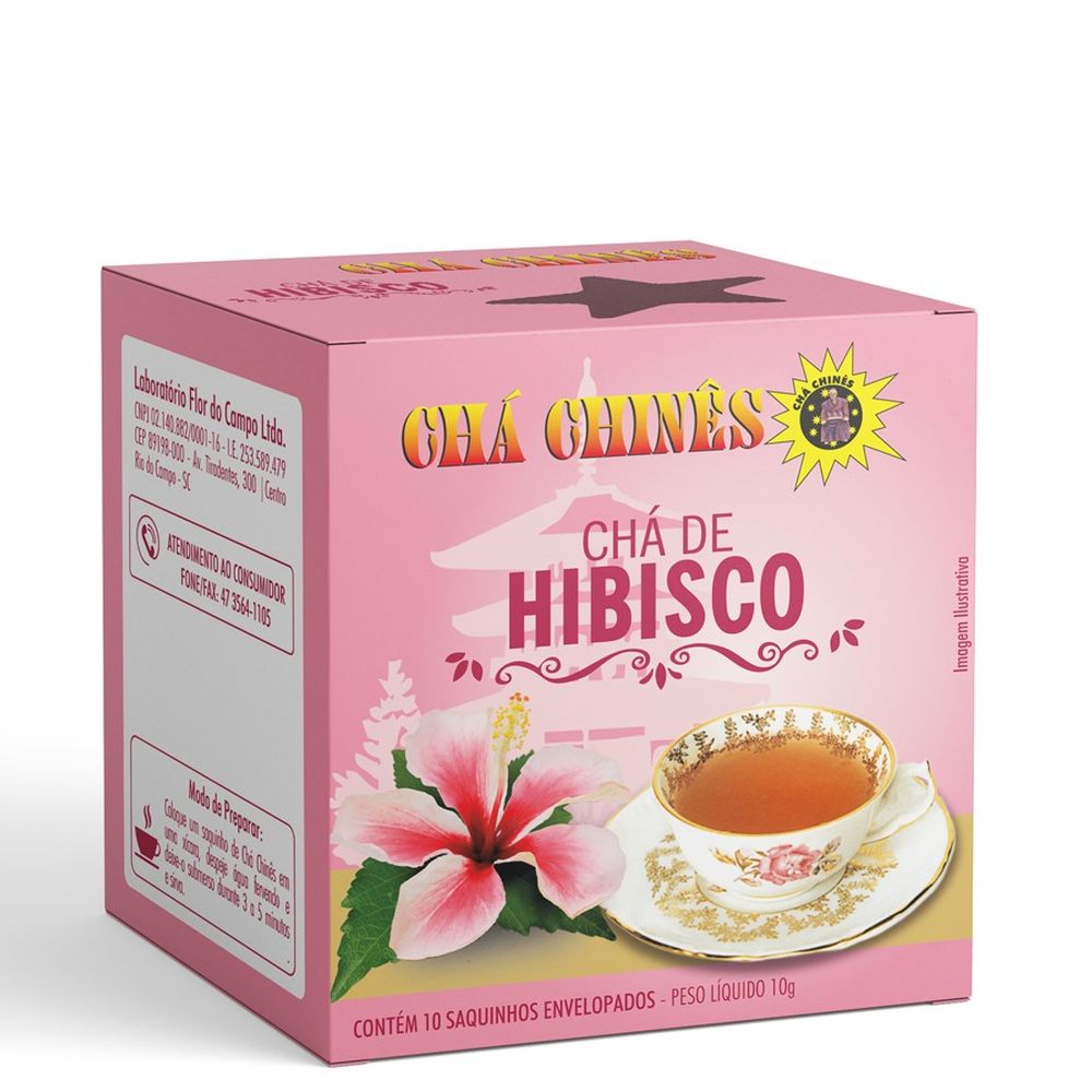 Cha Hibisco 10g Cha Chines