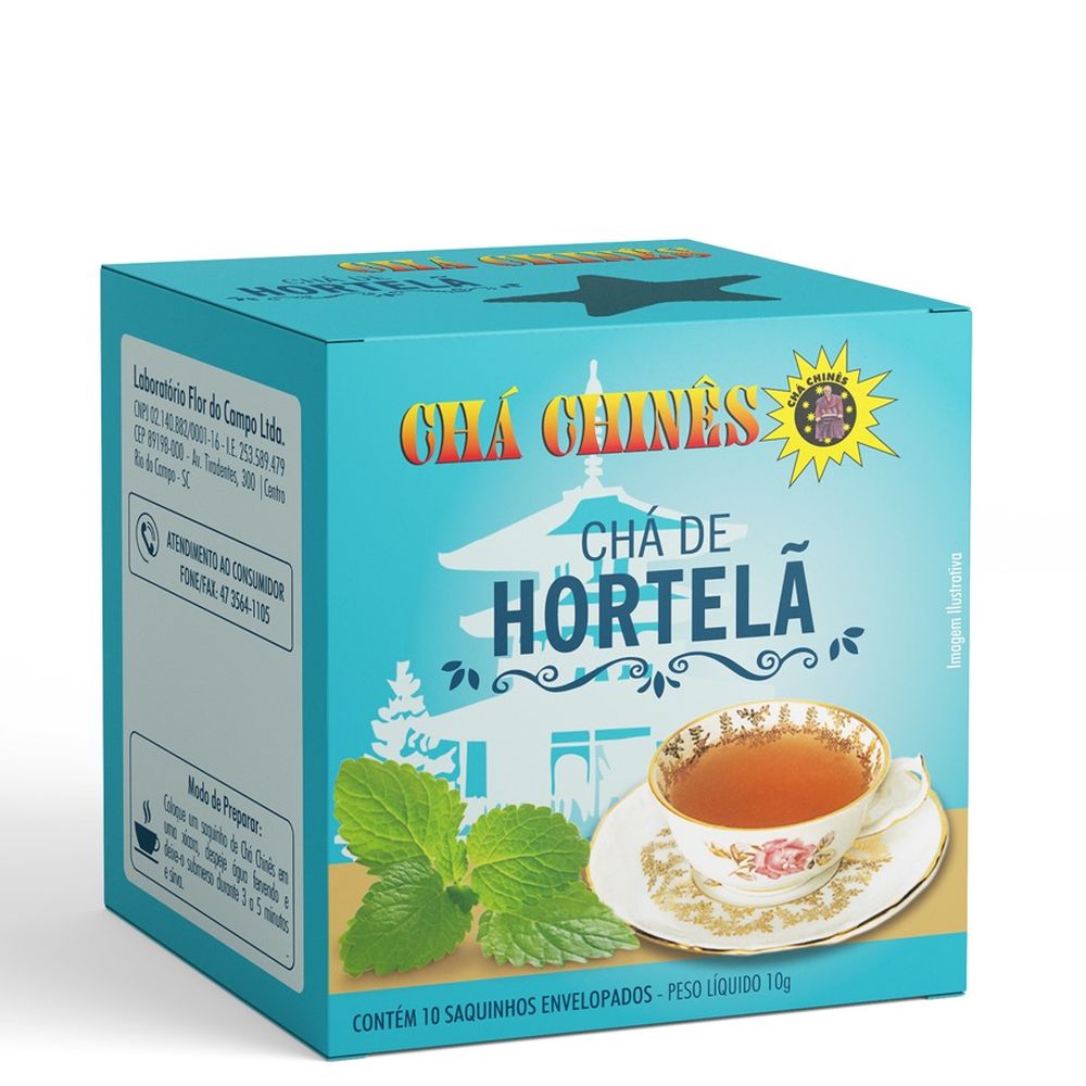 Cha Hortela 10g Cha Chines
