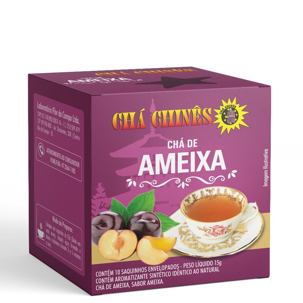 Cha Ameixa 15g Cha Chines