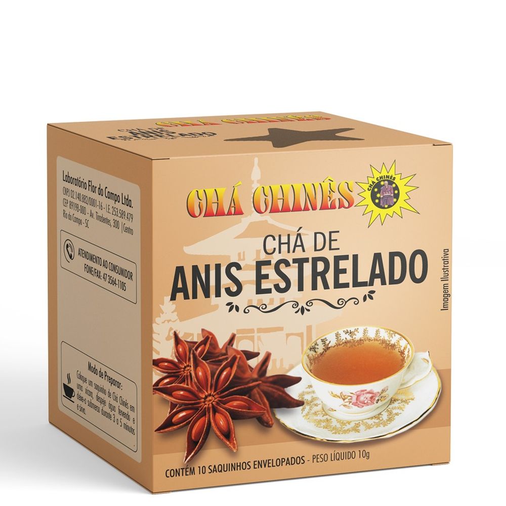 Cha Anis Estrelado 10g Cha Chines