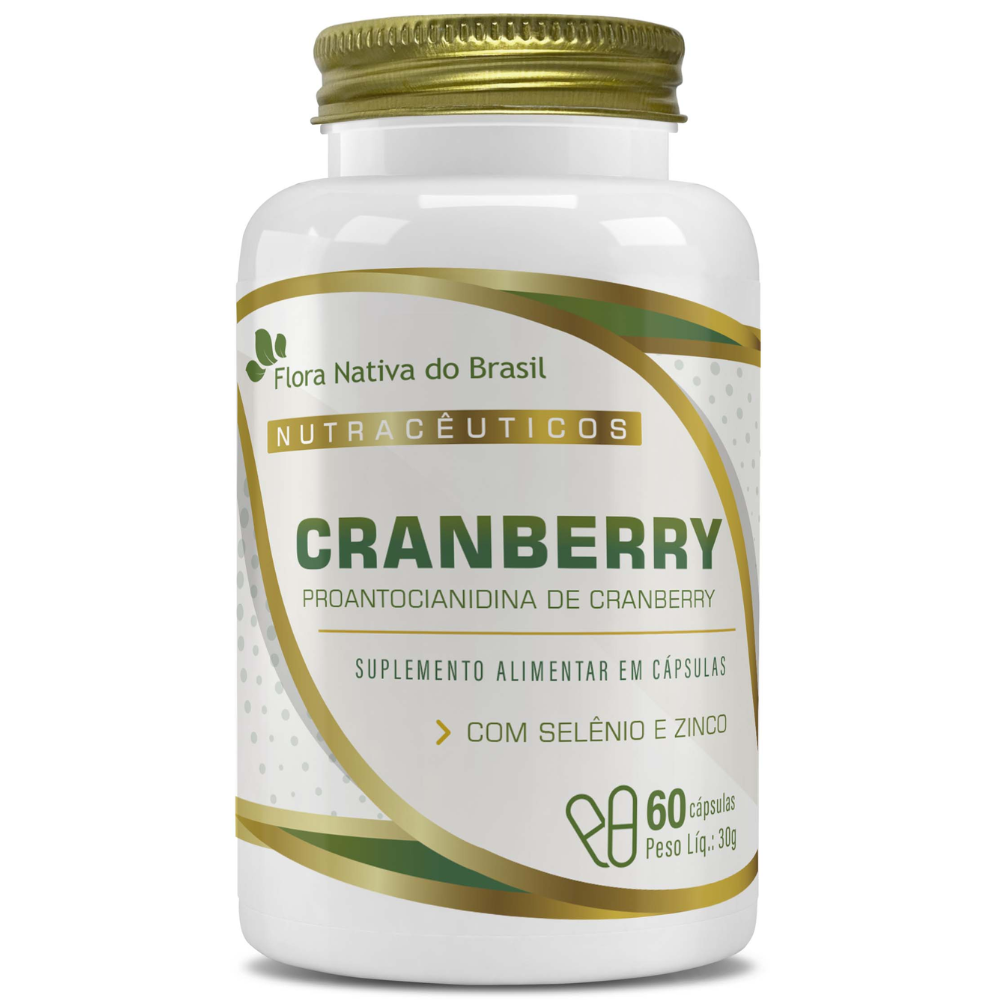 Cranberry 500mg 60 cápsulas Flora Nativa