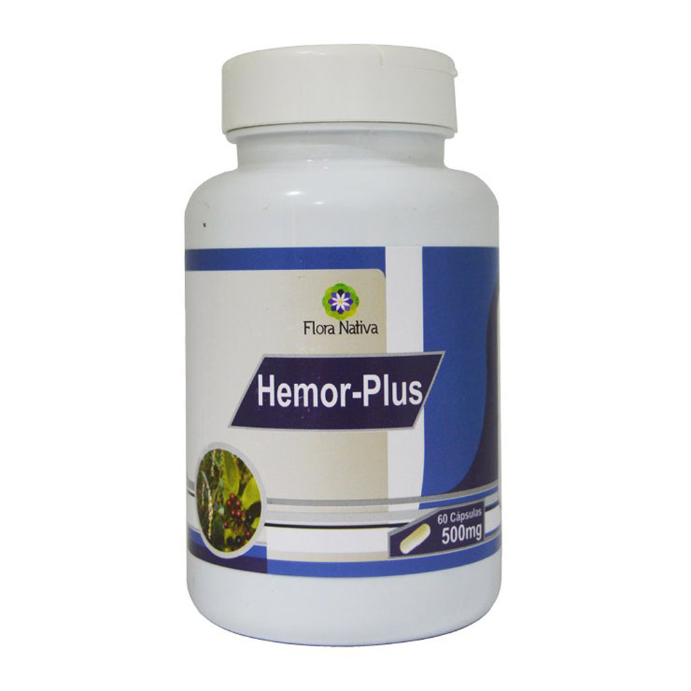 Hemor Plus 500mg 60 cápsulas RN Suplementos