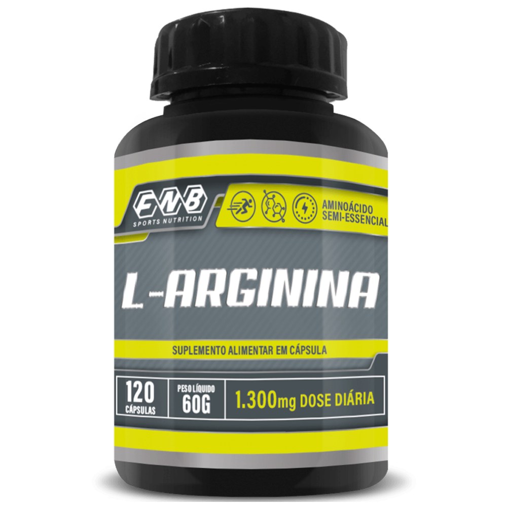 L-Arginina 500mg 120 cápsulas Flora Nativa