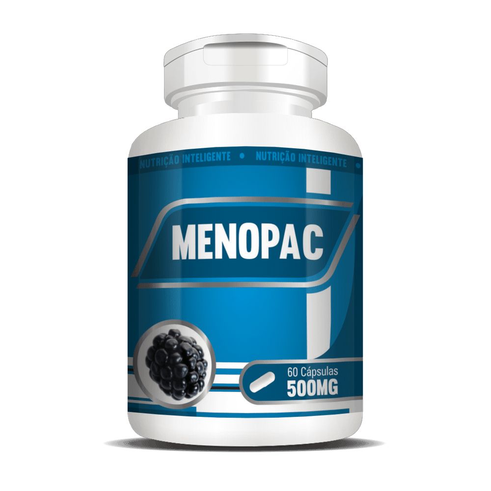 Menopac 500mg 60 cápsulas RN Suplementos