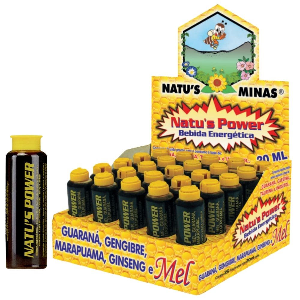 Natus Power Energetico 25un/20ml Natus Minas