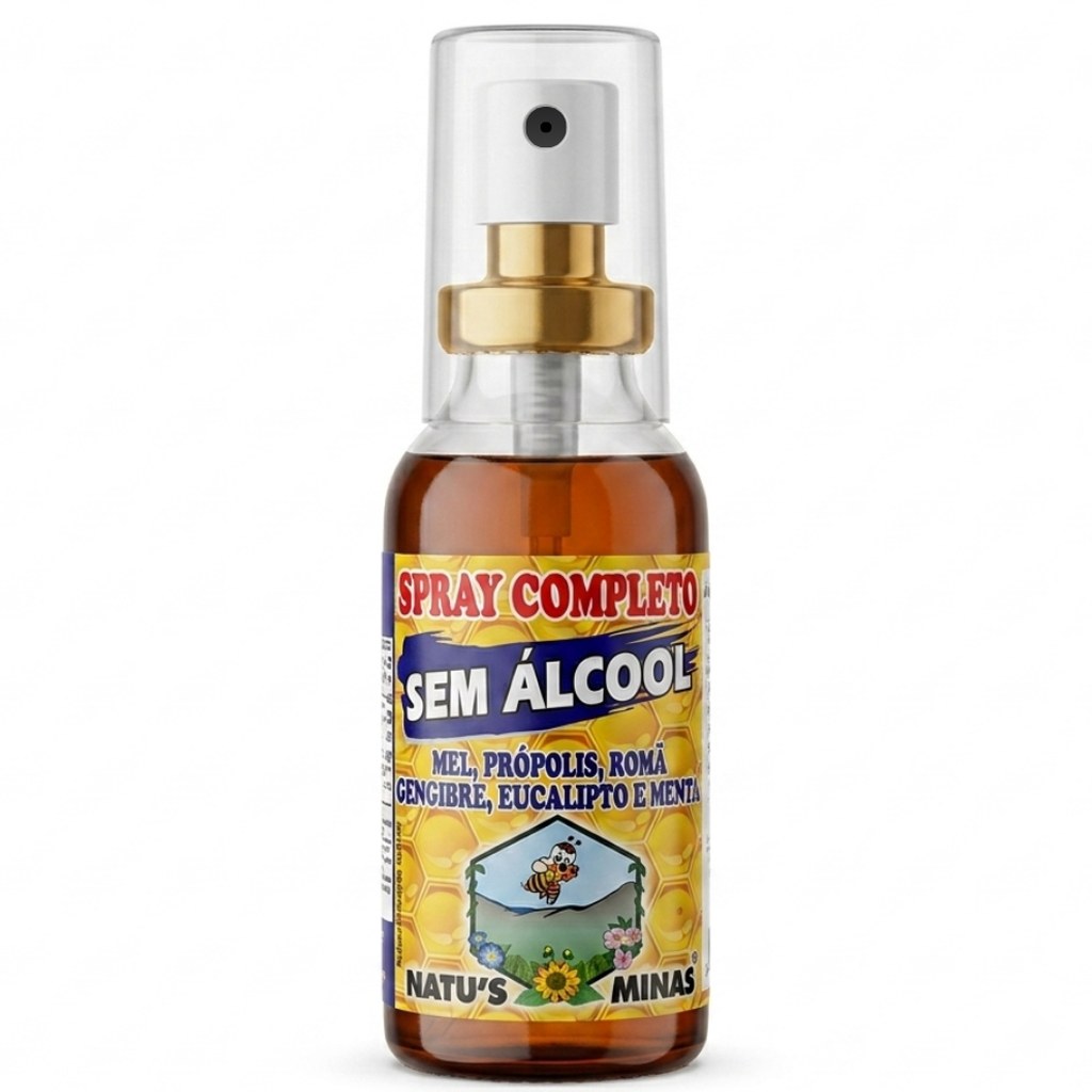 Spray de Propolis Completo sem Alcool 35ml Natus Minas