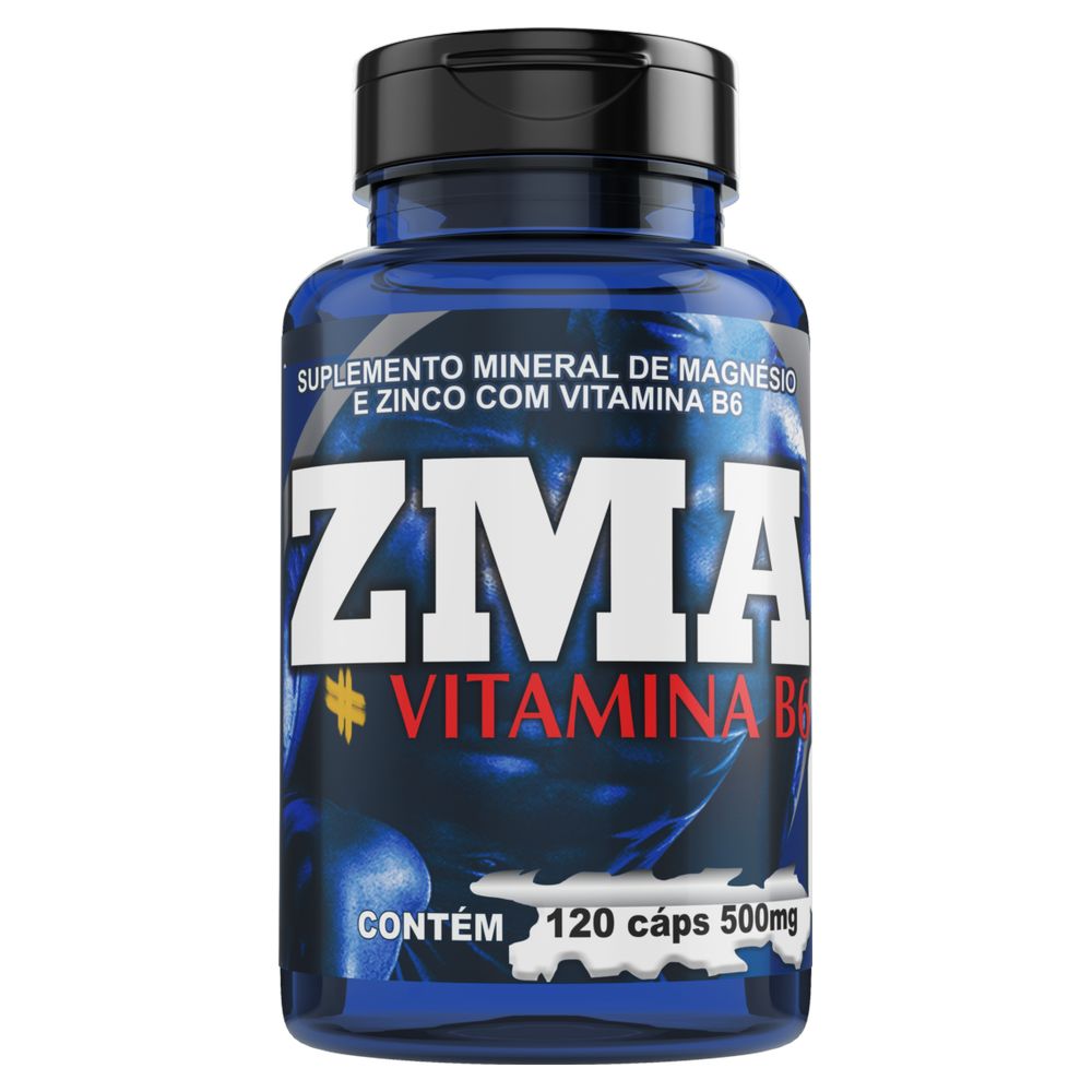 ZMA + Vitamina B6 500mg 120 cápsulas Melcoprol